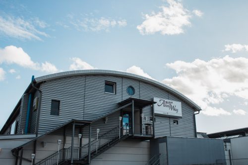 Sportcafe AnnyWay von außen Gebäude